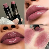 Lipstick red brown lipstick waterproof moisturizing mirror lipstick lip gloss natural long-lasting makeup Valentine’s