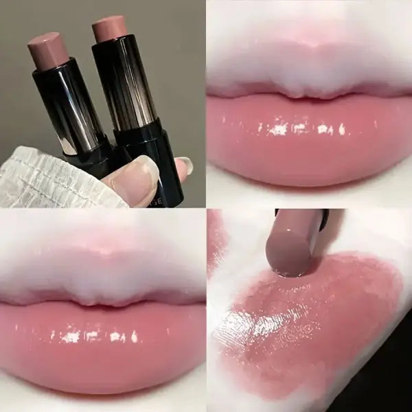 Lipstick red brown lipstick waterproof moisturizing mirror lipstick lip gloss natural long-lasting makeup Valentine’s