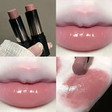 Lipstick red brown lipstick waterproof moisturizing mirror lipstick lip gloss natural long-lasting makeup Valentine’s