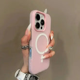 Luxury Candy For Magsafe Wireless Charge Matte Phone Case For iPhone 11 12 13 14 15 16 Pro Max Plus Magnetic Bumper