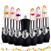 Magic Flower Jelly Lipstick Set – Color Changing Moisturizing Lip Balm, Long-Lasting Lip Gloss - Himpall