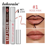 Magic Peel Off Lip Cosmetic Matte Lip Liner Pencil Long Lasting Waterproof Smudge Proof Transfer Proof Peel Off Lip
