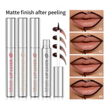 Magic Peel Off Lip Cosmetic Matte Lip Liner Pencil Long Lasting Waterproof Smudge Proof Transfer Proof Peel Off Lip