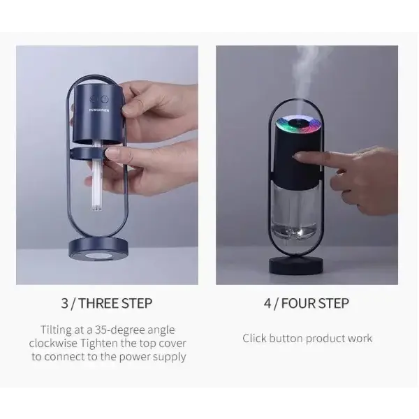 Magic Shadow USB Air Humidifier with Night Light and Projection