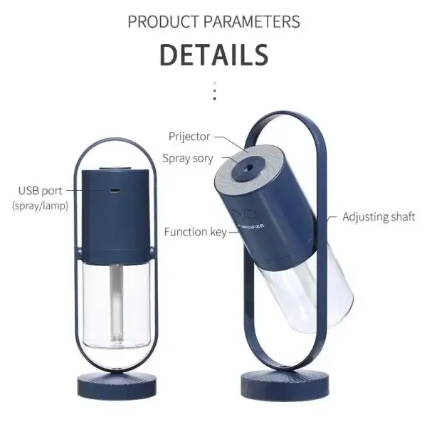 Magic Shadow USB Air Humidifier with Night Light and Projection