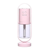 Magic Shadow USB Air Humidifier with Night Light and Projection - Pink / USB - Humidifier