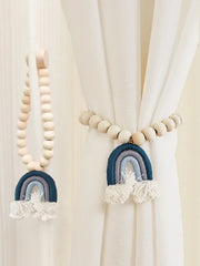 Magnetic Binding Straps - Fixed Curtain Holdbacks for Kids' Rooms - Himpall