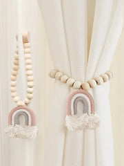 Magnetic Binding Straps - Fixed Curtain Holdbacks for Kids' Rooms - Himpall