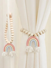 Magnetic Binding Straps - Fixed Curtain Holdbacks for Kids' Rooms - Himpall