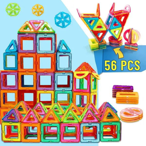 Medium Size Magnetic Building Blocks DIY Magnets Toys for Kids
