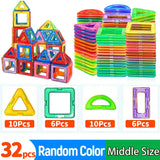 Medium Size Magnetic Building Blocks DIY Magnets Toys for Kids - Medium Size 32pcs