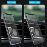 Magnetic Car Phone Holder Universal Fit Secure Air Vent GPS Support - NO 360 Rotate-S 1