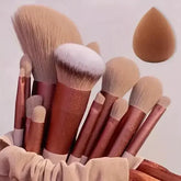 Makeup Brush Set 16 Piece Soft Fiber for Professional Application