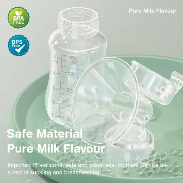 Manual Breast Pump – BPA-Free Baby Feeding Milk Suction Pump