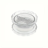 Manual Garlic Crusher Roll Chopper Kitchen Gadget for Easy Mincing - transparent