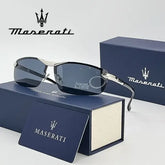 Maserati UV400 Polarized Sunglasses Classic Fashion Driving Glasses - 6 / No Case