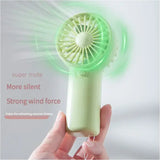 Meet Sun Portable Mini Fan Lightweight Plastic AA Battery Air Cooler