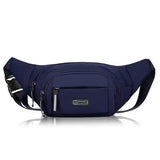 Canvas Fit Waistpack Polyester Fanny Pack for Running Casual Use - Blue