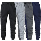 Men Casual Sports Pants Polyester Athletic Joggers