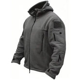 Men’s US Military Style Winter Fleece Tactical Jacket – Hooded Outdoor Softshell Coat
