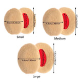 Winter Fleece Ear Warmers – Bandless Earmuffs for Men Women & Kids