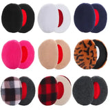 Winter Fleece Ear Warmers – Bandless Earmuffs for Men Women & Kids