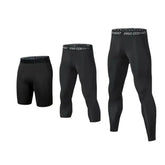 Men’s Pro-Performance Compression Tights - Cool-Dry Athletic Leggings & Shorts - Versatile Sports Base Layer