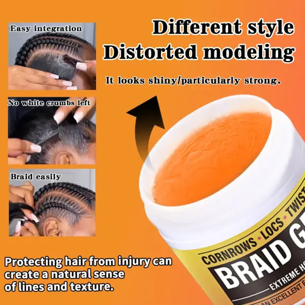Strong Hold Moisturizing Carnauba Hair Wax Pomade 120ml - 0013