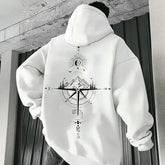 Men’s Casual Heavyweight Hoodie – Long Sleeve Hooded Sweatshirt for Spring & Autumn Sport - 3 / XXL
