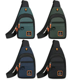 Waterproof Leisure Outdoor Hiking Bike Shoulder Bag with Silt Pocket
