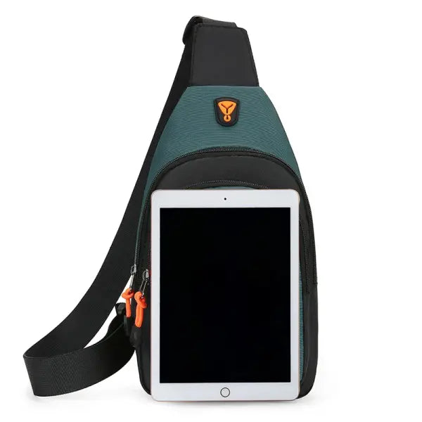 Waterproof Leisure Outdoor Hiking Bike Shoulder Bag with Silt Pocket