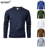 Men’s Long Sleeve T Shirts Casual Round Neck Moisture Wicking Tees Male Tops Sports comfortable versatile Men’s T-shirts
