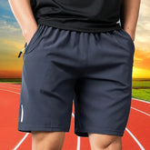 Men’s Short Pants Quick Dry Breathable Running Shorts - M / Dark Gray 001
