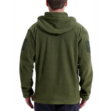 Men’s Tactical Fleece Jacket – Winter Hooded Military Outdoor Coat