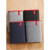 Plus Size Polyester Elastane Boxer Briefs Breathable Comfort - 4pcs-stripe / XL / 4pcs