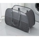 Mesh Pop-up Laundry Basket Laundry Basket Foldable Dirty Clothes Storage Basket Large Capacity Storage Basket - GRAY