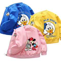 Mickey Mouse Hoodie Coat for Spring Baby Boys and Girls - Himpall