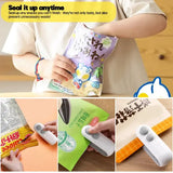 Rechargeable Mini Bag Sealer and Portable Heat Sealer for Food Bags