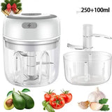 Mini Electric Chopper USB Rechargeable Garlic and Vegetable Chopper