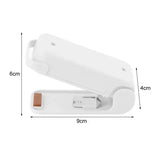 Bag Seal Machine Hand Held Thermal Plastic Food Freshness Sealer - white
