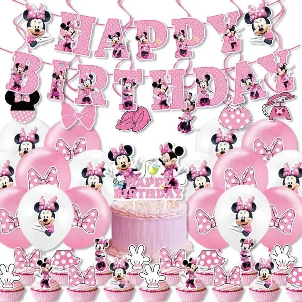 Minnie Mouse Decorations for Enchanting Disney Birthday Celebrations