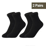 Miraly Women’s Thick Casual Low Tube Socks 10 Pair Pack - 2Pairs Black
