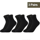 Miraly Women’s Thick Casual Low Tube Socks 10 Pair Pack - 3Pairs Black