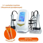 Miss Queeny 3-in-1 Vacuum 40K Slimming Cavitation Machine Skin Tightening And Anti Wrinkle Beauty Equipment(Fast