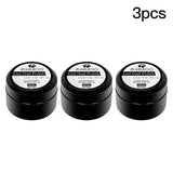 Clear Solid Nail Building Gel for Bubble-free Application - Q57007 3pcs