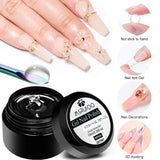 Clear Solid Nail Building Gel for Bubble-free Application