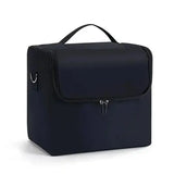 Multi-Layer Tool Kit Storage Case for Manicure and Cosmetics - black