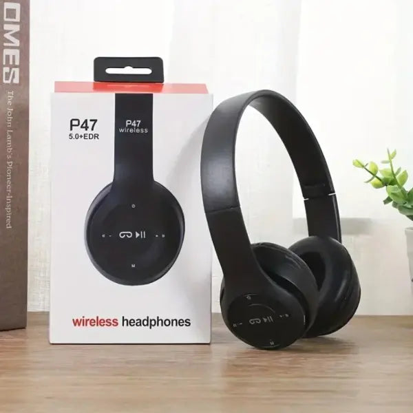 Foldable Wireless Bluetooth 5.0 Over Ear Headphones