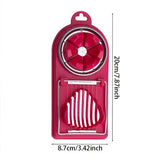 Multifunctional PP Base egg cutter 2-in-1 stainless steel wire pull egg cutter for hanging high-quality kitchen