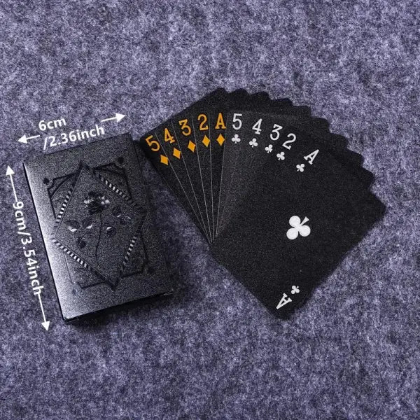 Waterproof Poker Playing Card Game Gift Collection for Adults - Light Gray